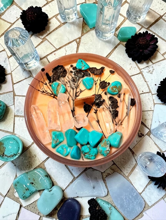 Hand Crafted Other - Hand Crafted , Wicked Worthy Wax, Black forest fairy tower 4 oz candle